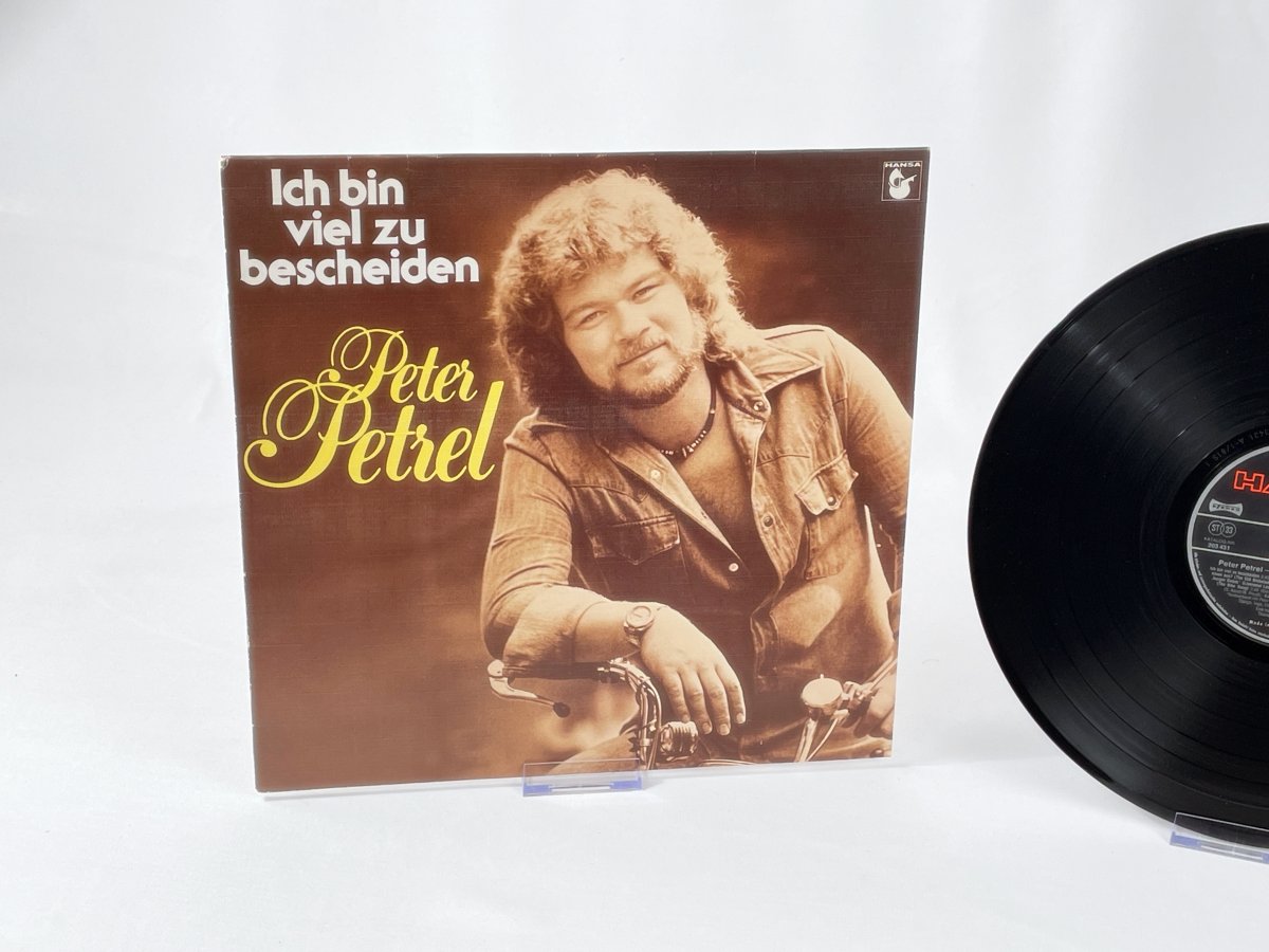 Peter Petrel – I'm far too modest (Hansa, Germany, LP Vinyl) – Vintage