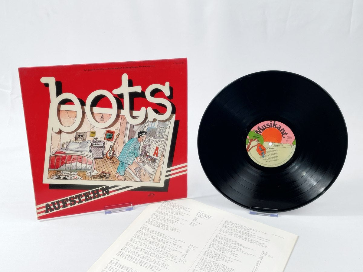Bots – Vintage Vinyl LP Aufstehn (Musikant, Stereo)