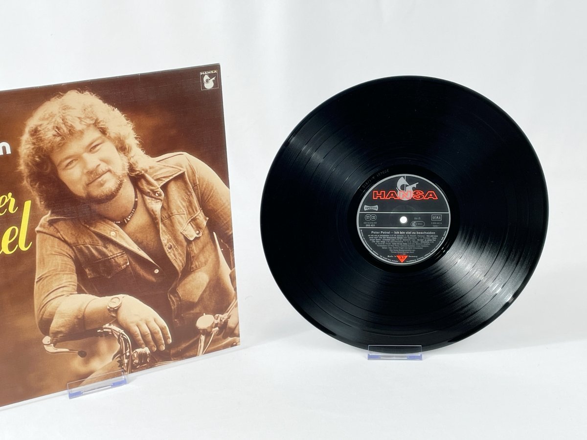Peter Petrel – I'm far too modest (Hansa, Germany, LP Vinyl) – Vintage