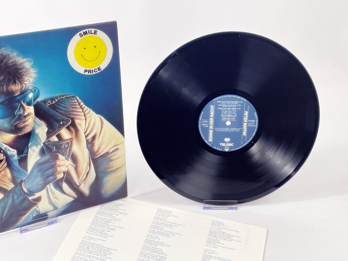 Peter Maffay – Vintage Vinyl LP Sun in the Night (Teldec, Stereo)