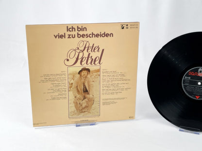 Peter Petrel – I'm far too modest (Hansa, Germany, LP Vinyl) – Vintage