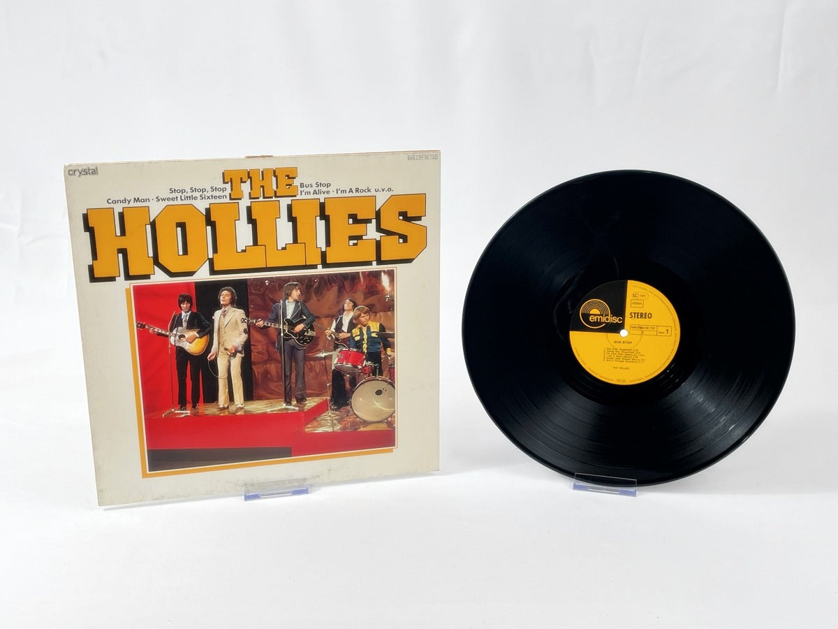 Vinyl LP – The Hollies Retro Bus Stop (Crystal / Emidisc, Stereo)