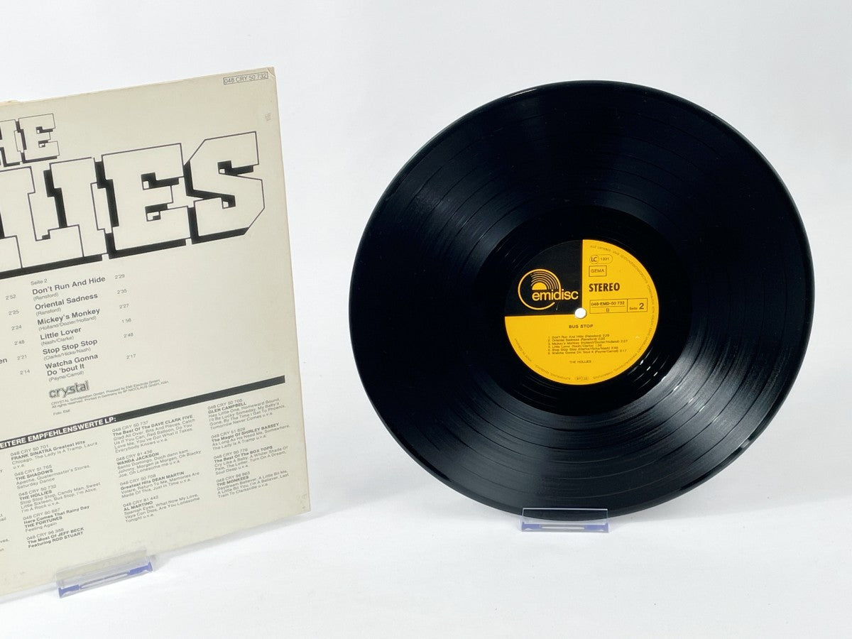 Vinyl LP – The Hollies Retro Bus Stop (Crystal / Emidisc, Stereo)