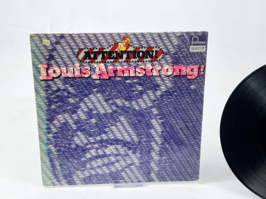 Louis Armstrong - Attention! (Vintage LP, vinyl, Fontana Special 6430 827, ca. 1970s, Germany)