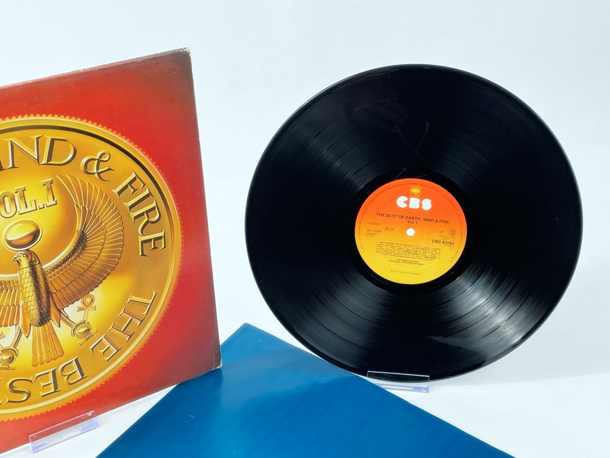 Earth Wind and Fire - The Best Of Vol. 1 Vintage LP Vinyl - Soul Funk Compilation