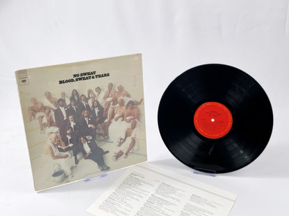 Blood Sweat and Tears - No Sweat LP Vinyl Record - Retro Rock Jazz, Columbia 1973